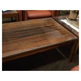 Glass Top / Wooden Coffee Table