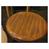 Vintage Wooden Ball and Claw Piano Stool