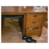 Wooden Office Desk 6-drawer