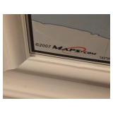 Framed Map of the World by Maps.com