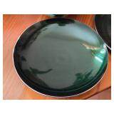 Lot of (3) Glass Plates by Olden (Norway)