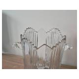 Glass Ice Bucket with Handles 8"