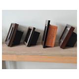 Lot of (4) Assorted Wood Picture Frames