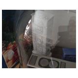 Miniature Doll House 1:12 Scale Replica Stoves under Glass Dome