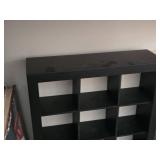 Display Shelf with 12 cubbies 11" x 3 1/2" x 14"
