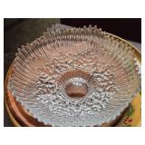 Soviet 24% Lead Crystal Bowl 11"