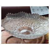 Soviet 24% Lead Crystal Bowl 11"