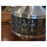 Vintage Astri Holthe Norsk Tinn Pewter Table Vase / Pitcher