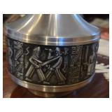 Vintage Astri Holthe Norsk Tinn Pewter Table Vase / Pitcher