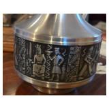 Vintage Astri Holthe Norsk Tinn Pewter Table Vase / Pitcher