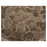 Vintage 10" Crystal Bowl / Plate Designed by Mats Johasson for Royal Krona Sweden Orchestra Musicians