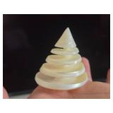 Walnut Wood Dish by Cottage Product (Phillipines) with Sea Shells