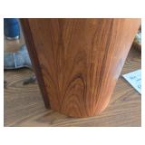 Mid Century Modern Brazilian Rosewood Wood Waste Basket (designed by Einer Barnes for Norwegian Company P.S. Heggen)