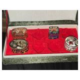 Lot of  Miniature Doll House Accessories - Small Piano, Tables, Figurines, Lamps, Small Housewares, Home Décor, Books, Dining Side Chairs, Wall Clocks, Croquet Set and more