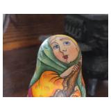 Folk Art Roly Poly Tilting Doll by Sovak (Russia)