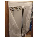 Portable Wardrobe Closet with Zippered Cover 5