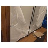 Portable Wardrobe Closet with Zippered Cover 5
