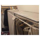 Portable Wardrobe Closet with Zippered Cover 5