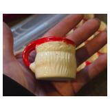 Vintage 1-3/4" Winking Santa Miniature Mugs Set of 18 (Japan)