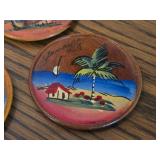 Jamaican theme Drink / Cocktail Coasters Set of 6