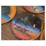 Jamaican theme Drink / Cocktail Coasters Set of 6