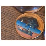 Jamaican theme Drink / Cocktail Coasters Set of 6