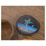 Jamaican theme Drink / Cocktail Coasters Set of 6
