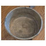 8" Mid Century Scandanavian Rustic Copper Pot