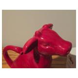 11" Cow theme Ceramic Creamer