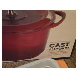 6.5-Quart Cast Aluminum Dutch Oven - Pro Cast Traditions by Nordic Ware (USA) (in original packaging)