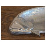 Wilton Armetale RWP Fish theme Pewter Serving Platter 22" x 9"