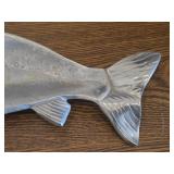 Wilton Armetale RWP Fish theme Pewter Serving Platter 22" x 9"