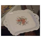 (1) 9"x6-1/2" Ceramic Serving Platter, (1) 12"x7" Plastic Serving Tray, (1) 16"x6" Plastic Serving Tray