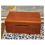 Cedar Finish Real Wood / Felt Lining Box for Storing/Displaying Certified Coin Slabs by Guardhouse