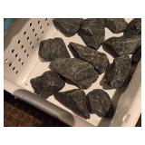 Lot of (12) Igneous Basalt Sauna Rocks