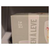 Coffee Mug Set (signed artwork design by Jan Vincents Johannessen) 2-pack - Kunsten A Leve by Porsgrund (in original packaging)