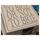 Lot of (3) Village Gourmet Ceramic Brie Baker 2-piece (in original packaging)