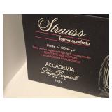 11 3/4 oz Whisky Glass Set of 6 - Accademia Luigi Bormioli (Italy) by Strauss (in original packaging)
