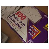 Envelopes - Peel & Stick #10, Plain #10, Assorted