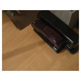 Lot of (13) Office Supplies - Tape and Dispensers, Scissors, Staplers, Pen Caddy, Clipboard