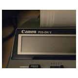 Lot of (6) Desk Calculators - Canon Paper Printers P23-DHV (x2), Casio, Texas Instruments TI-5045SV,
