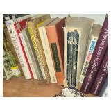 Lot of (1 Shelf) - Music, Clay Glazes, Thailand, Music, T.S. Eliot, Period Houses Books