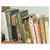 Lot of (1 Shelf) - Music, Clay Glazes, Thailand, Music, T.S. Eliot, Period Houses Books