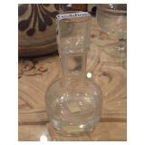 Special Crystal Handblown Glass Decanter by Randsfjord Glassverk (Norway)