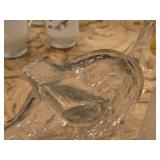 Lot of (2) Glass Corked Bottles - Pig and Pitcher