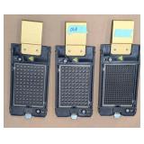 Lot of 3 sample trays (595772) for Roche LightCycler 480 Instrument II