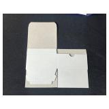 Lot of Gold 4x4 Picture Frames with Envelopes and Card Inserts