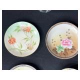 Collection of Vintage Hand Painted Plates, Nippon, Haviland Limoges, Z.S. & Co Bavaria and Crystal Vase