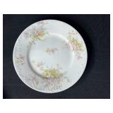 Collection of Vintage Hand Painted Plates, Nippon, Haviland Limoges, Z.S. & Co Bavaria and Crystal Vase
