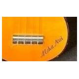 Vintage Aloha Nui Ukulele (needs tuning), Hat Box, and Pocket Fisherman with Accessories